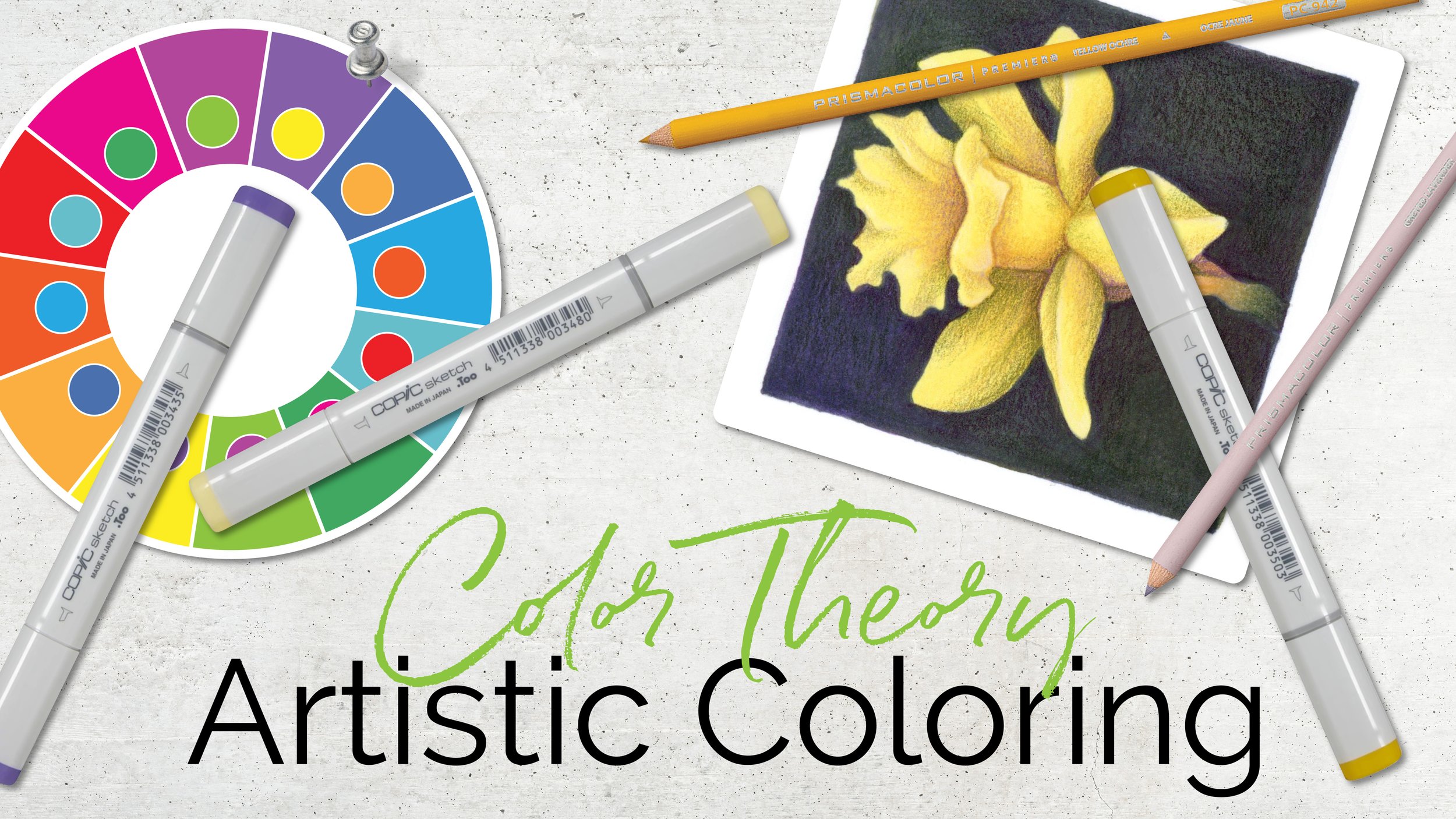 Free Videos: Color Theory for Alcohol Markers & Colored Pencils